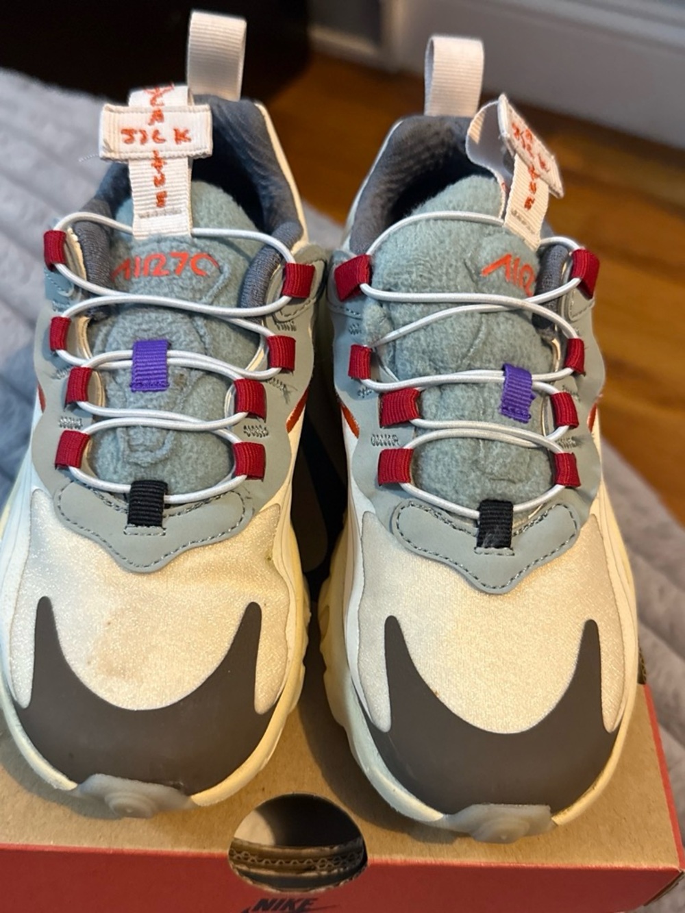 Nike Air Max 270 Cactus Trails (PS) - Dark Hazel/Starfish - Picture 2 of 6